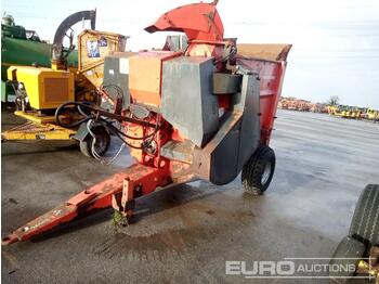 Straw shredder 2008 Kuhn Primor 3560 Single Axle Draw Bar PTO Driven Bale Shredder to suit 3 Point Linkage: picture 1