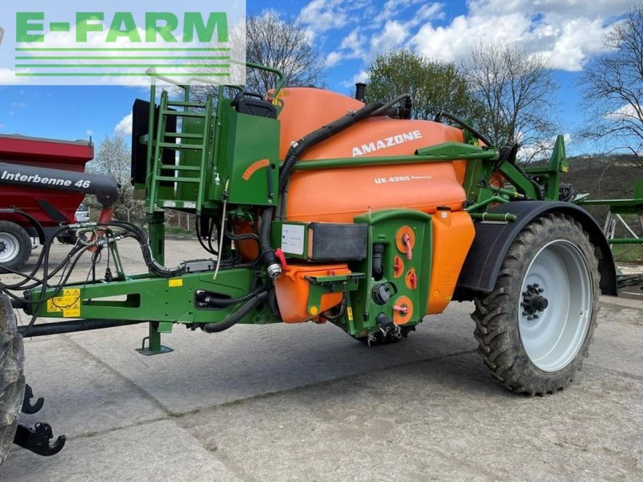 Trailed sprayer Amazone ux 4200 special: picture 28