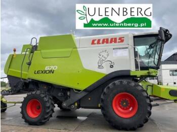 Combine harvester CLAAS lexion 670: picture 1