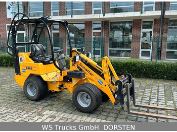 Schäffer 2428 SLT Fahrerschutzkabine , Gabel , Schaufel  - Compact loader
