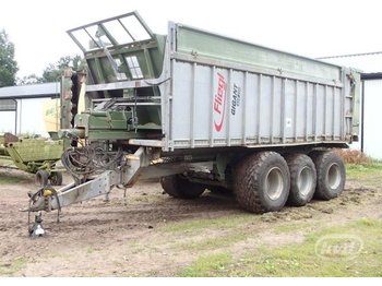  Fliegl Gigant ASW 270 3-axlar Lantbrukssläp med avskjutar-funktion - Farm trailer