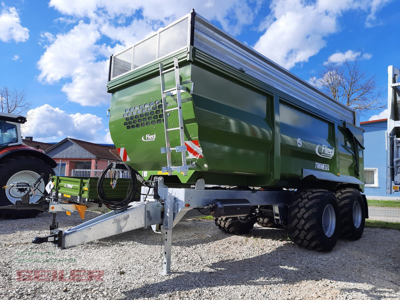 New Farm tipping trailer/ Dumper Fliegl TMK 273 FOX JUMBO 40m³: picture 2