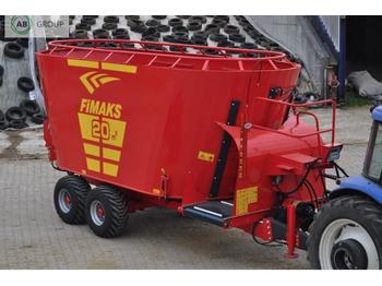 Fimaks Futtermischwagen 20m3 FMV 20 F/ feeding mixer / wóz paszowy - Forage mixer wagon