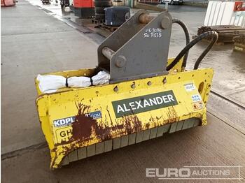 Flail mower Ghedini DK38Hi Flail Head 80mm Pin to suit 20 Ton Excavator: picture 1