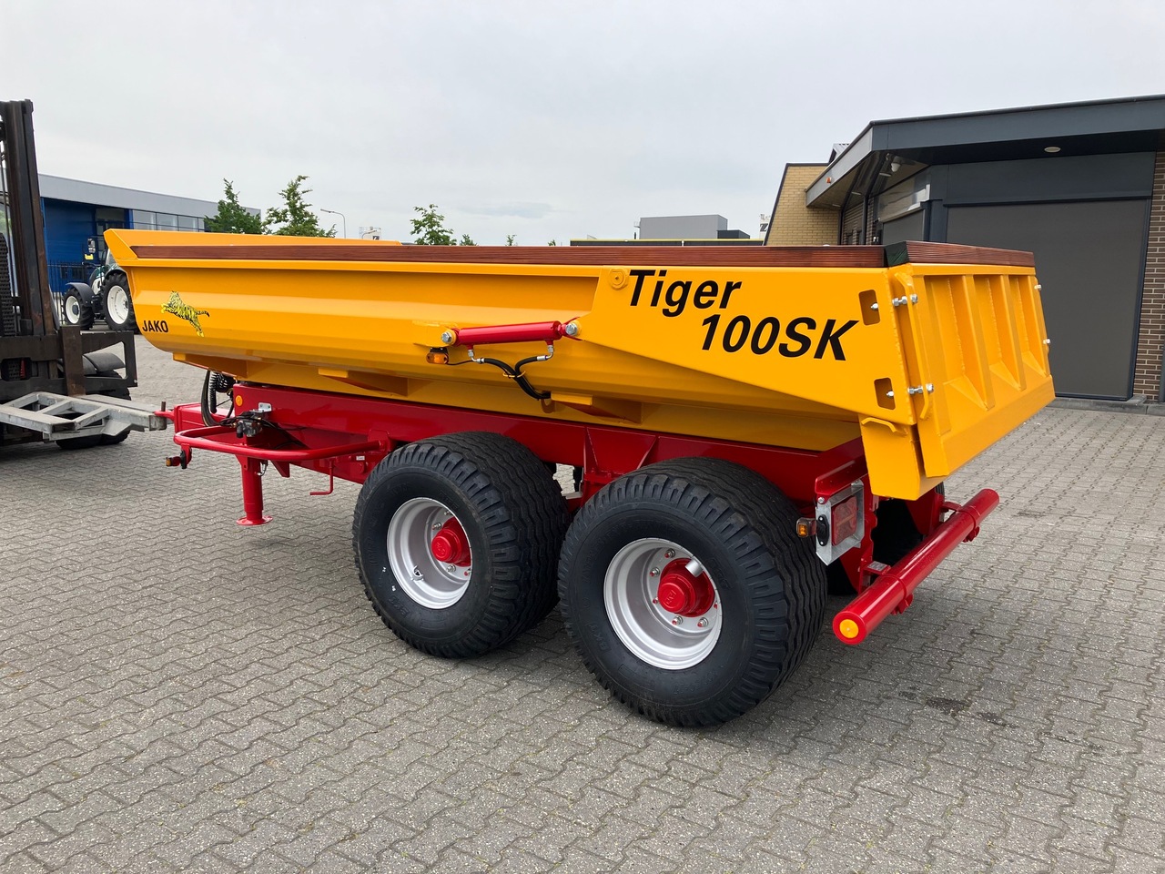 New Farm tipping trailer/ Dumper Jako Tiger 100SK: picture 6