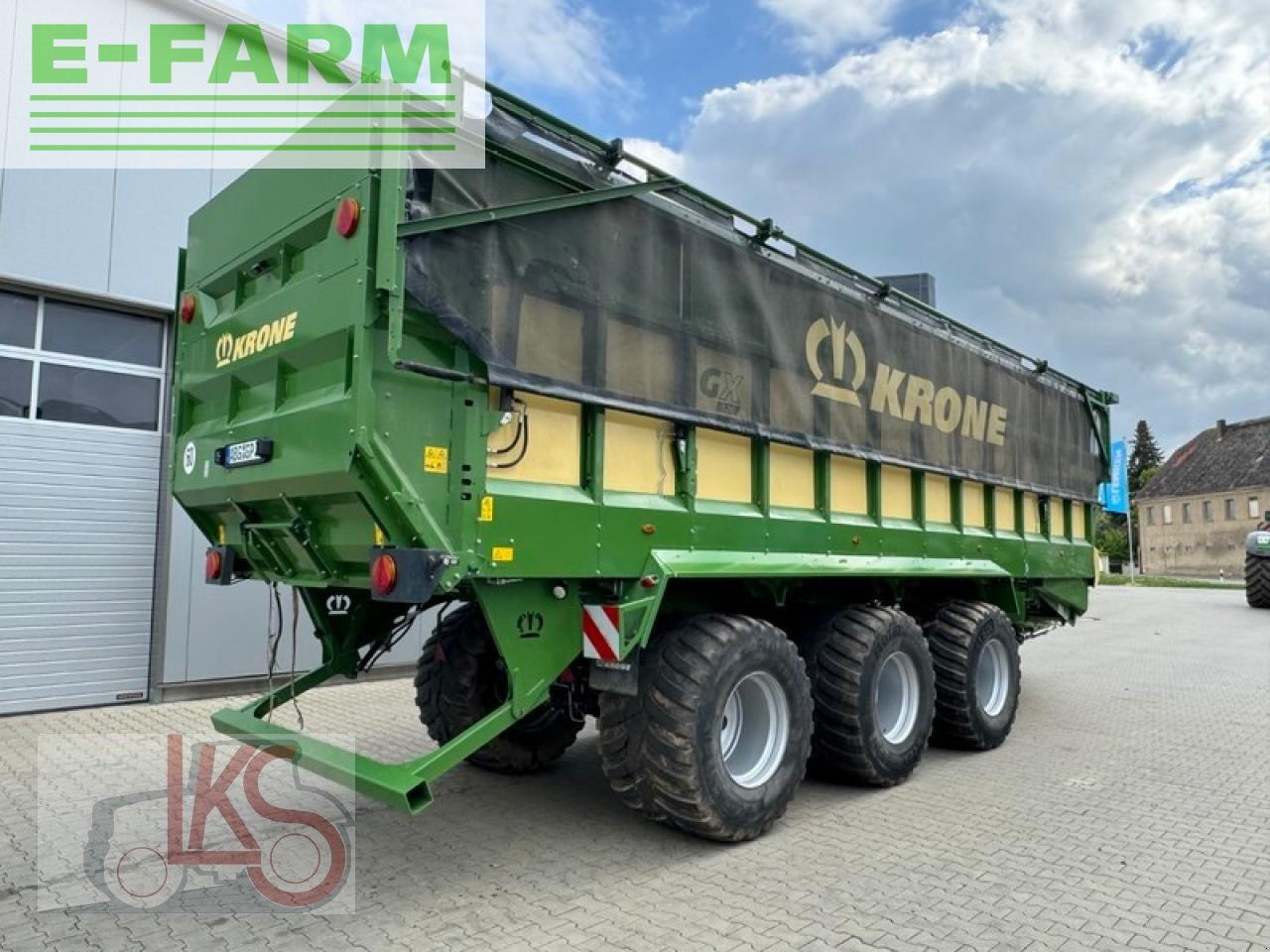 Farm tipping trailer/ Dumper Krone gx 520 universal-transportwagen: picture 3