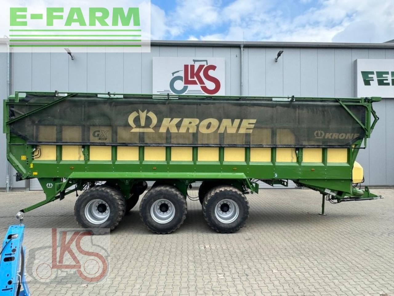 Farm tipping trailer/ Dumper Krone gx 520 universal-transportwagen: picture 6