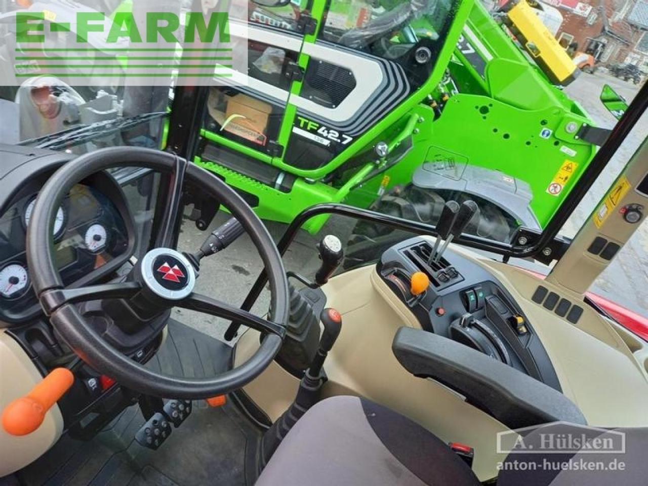Farm tractor Massey Ferguson mf4707 cab 4wd: picture 8