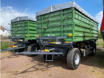 New Farm tipping trailer/ Dumper Metal-Fach 2 Achs-Kipper 739-NEU: picture 1