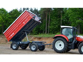 New Farm tipping trailer/ Dumper Metal-Fach 711/3-2 Achskipper-16 to.-NEU: picture 1