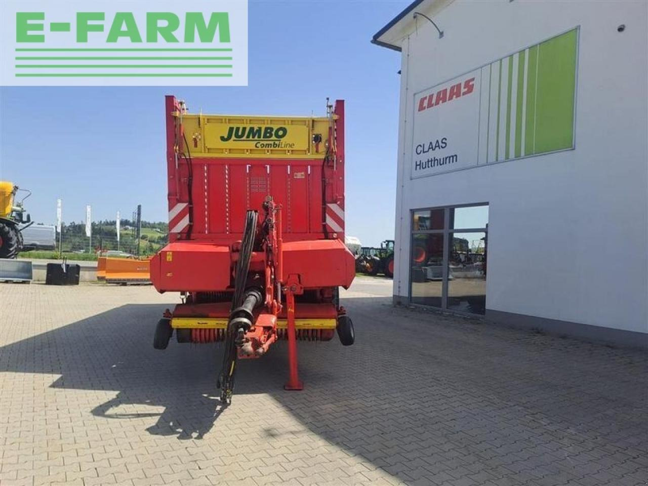 Farm tipping trailer/ Dumper Pöttinger jumbo 7200 l combiline: picture 4