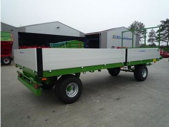 New Farm platform trailer Pronar 2-achs Plattformwagen mit Alu-Bordwände TO 25, 1: picture 1