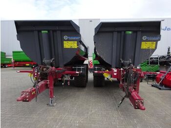 Farm tipping trailer/ Dumper Pronar 2 x Hardox Bau- Muldenkipper, 22 to, aus Mietrüc: picture 1
