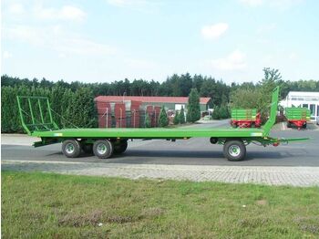 Farm platform trailer Pronar PRONAR Ballenwagen TO 23, Druckl. 3-Achser, 15 t: picture 1