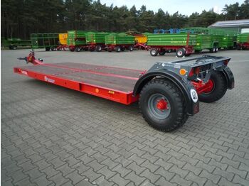 New Farm platform trailer Unia hydr. absenkbarer Transportplattformwagen PL-6,: picture 1