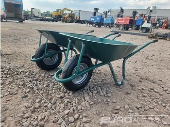 New Livestock equipment Unused Green Painted Tub Wheelbarrow (2 of): picture 1