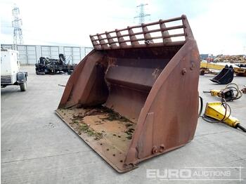 Bucket 114" Hydraulic Hi-Tip Loading Bucket to suit Wheeled Loader: picture 1