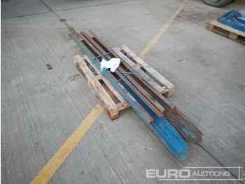 Boom for Forklift Conquip Crane Jib to suit Forklift, 8' Fork Extension (2 of): picture 1