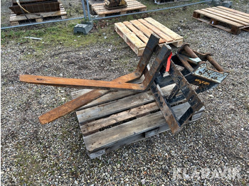  Pallegafler Engcon Gh1000-hydrema - Forks