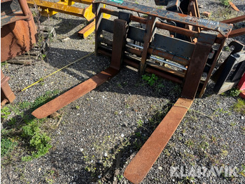  Pallegafler med Hydrema skifte Kragelund hydraulisk med gaffelflytning - Forks