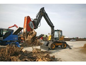 Westtech R900 R1300 Rodeschere Wurzelstock  - Grapple
