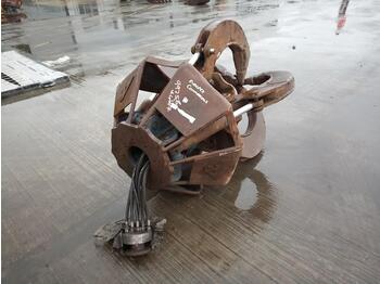 Grapple for Crane Hydraulic Rotating 5 Tyne Scrap Grab to suit Crane: picture 1