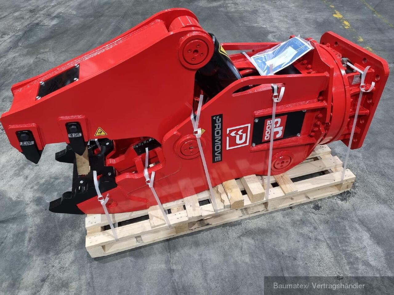 New Demolition shears for Attachment PROMOVE CR 2000, 2.050kg, f. 18- 26to. Bagger SOFORT VERFÜGBAR!!: picture 3