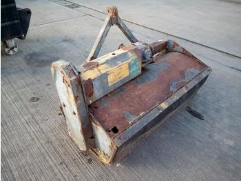 Broom for Farm tractor PTO Driven Frail to suit 3 Point Linkage: picture 1