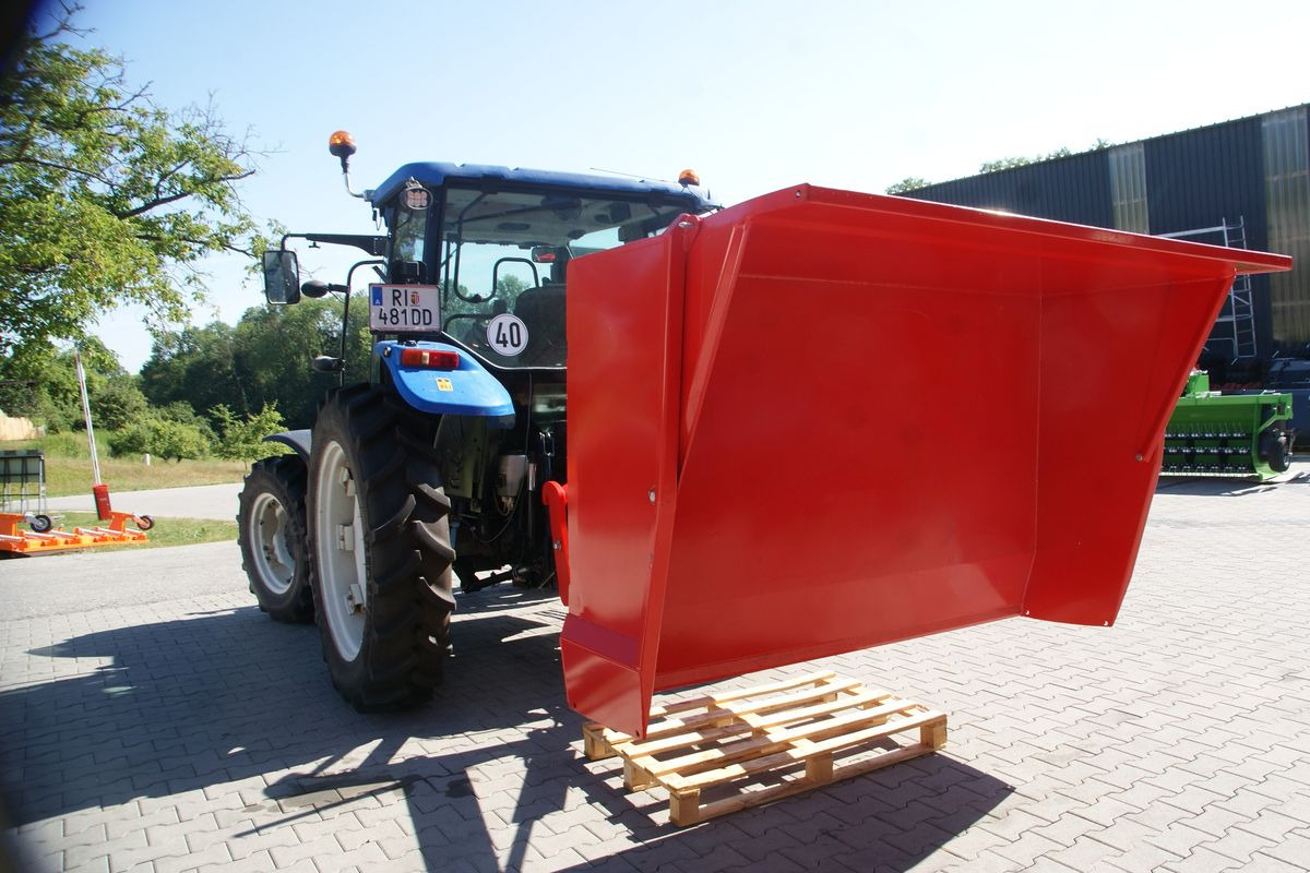 New Bucket for Farm tractor SAT Heckschaufel-3 Aufnahmen-NEU-Kippmulde: picture 18