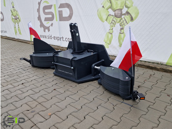 New Counterweight for Farm tractor SID AGRIBUMPER / FRONTGEWICHT Frontbalast Stahlgewicht 430 KG: picture 5
