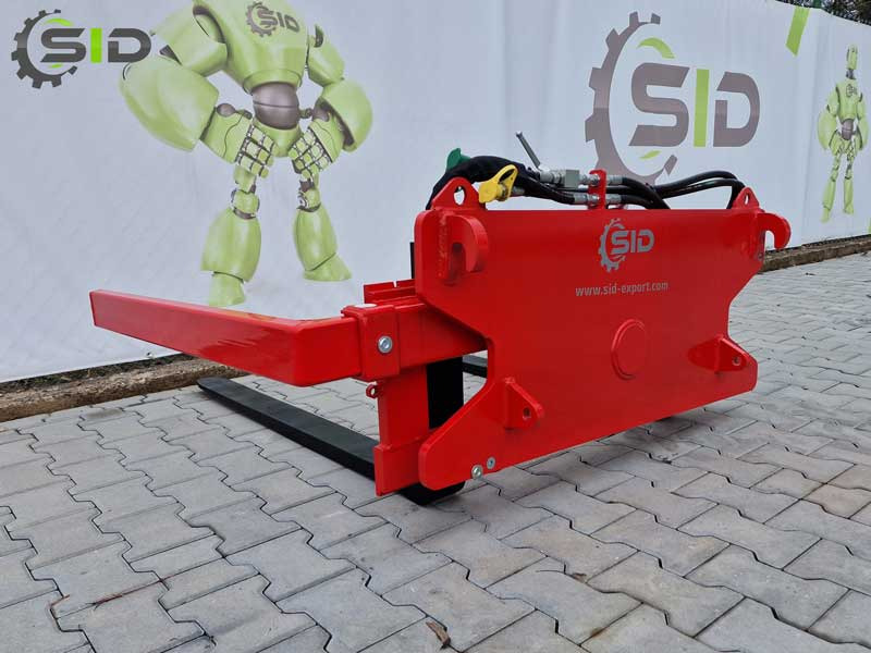New Forks for Construction machinery SID KISTENDREHGERÄT / Rotator for forklift ISO2: picture 9