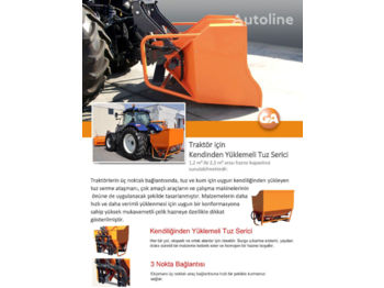 GALEN SALT SPREADER ATTACHMENT  - Sand/ Salt spreader