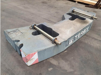 Counterweight for Construction machinery Terex Demag Challenger 4200 counterweight 3.7 Ton: picture 3
