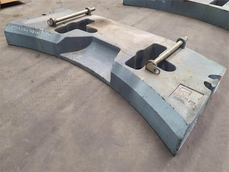 Counterweight for Construction machinery Terex Demag Challenger 4200 counterweight 3.7 Ton: picture 2