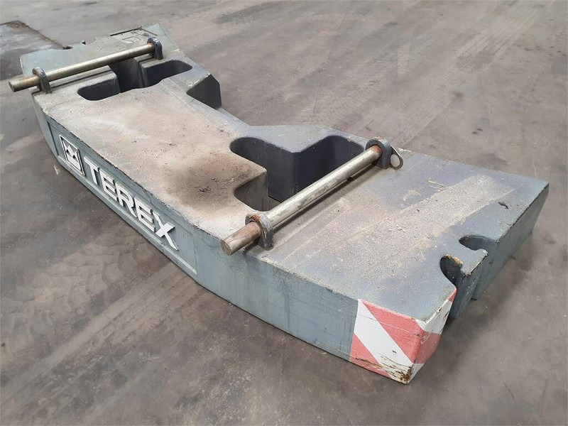 Counterweight for Construction machinery Terex Demag Challenger 4200 counterweight 3.7 Ton: picture 4