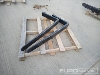 Forks Unused Forks to suit Telehandler & Forklift (2 of): picture 1