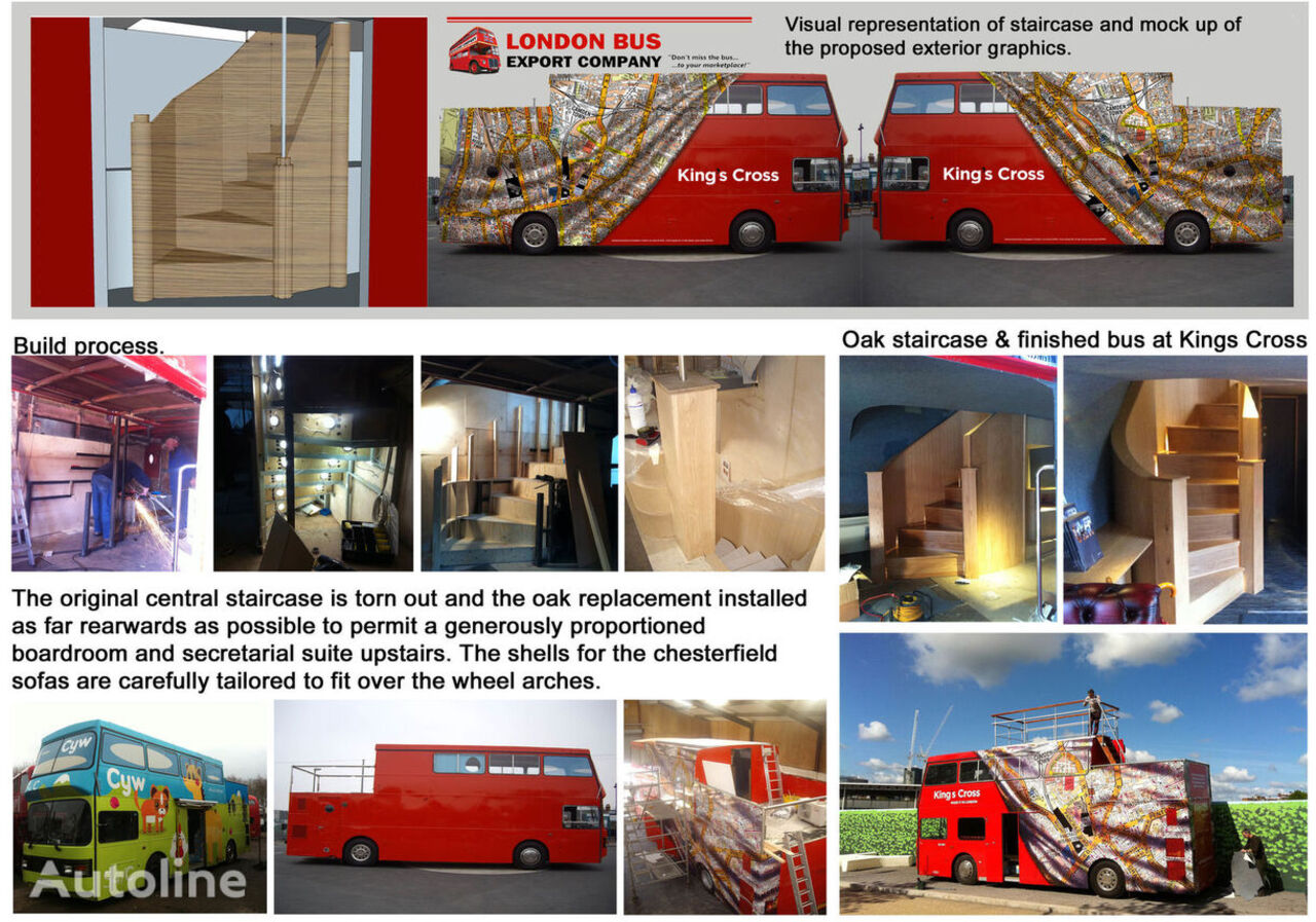 Double-decker bus Daimler FLEETLINE British Double Decker Marketing Exhibition Training et: picture 6