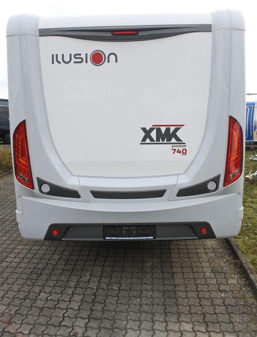 New Semi-integrated motorhome Ilusion XMK 740 FF Chassis + Elegance - Pak., Markise: picture 14