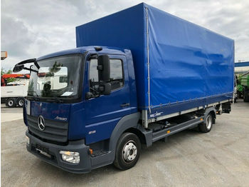 Curtain side van Mercedes-Benz ATEGO 818 L