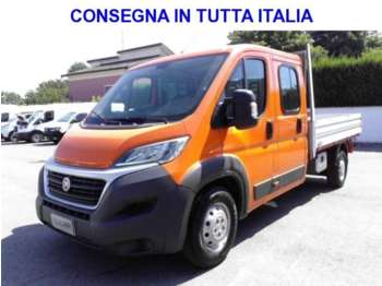 Open body delivery van, Combi van Fiat Ducato 35 2.3 MJT130C MAXI DOPPIA CABINA CASSONE FISSO-7P: picture 1