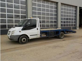 Open body delivery van for transportation of heavy machinery Ford Transit: picture 1
