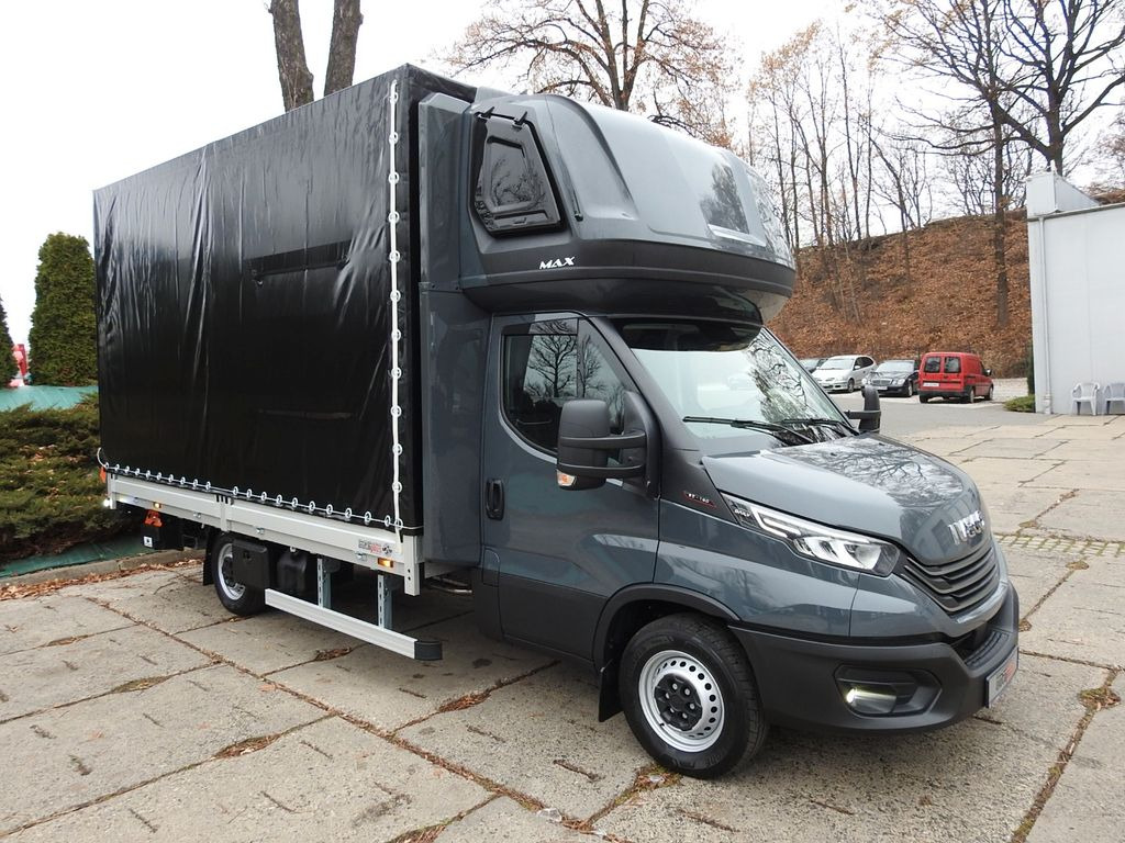 New Curtain side van Iveco DAILY 35S18 PRITSCHE PLANE 10 PALETTEN AUFZUG: picture 5