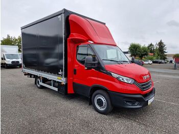 New Curtain side van Iveco Daily 35S18 Pritsche Plane LBW Automatik Navi: picture 1