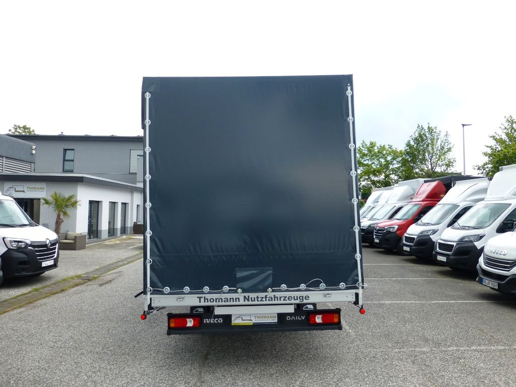 New Curtain side van Iveco Daily 35S18 Pritsche Plane Schlafkabine: picture 7