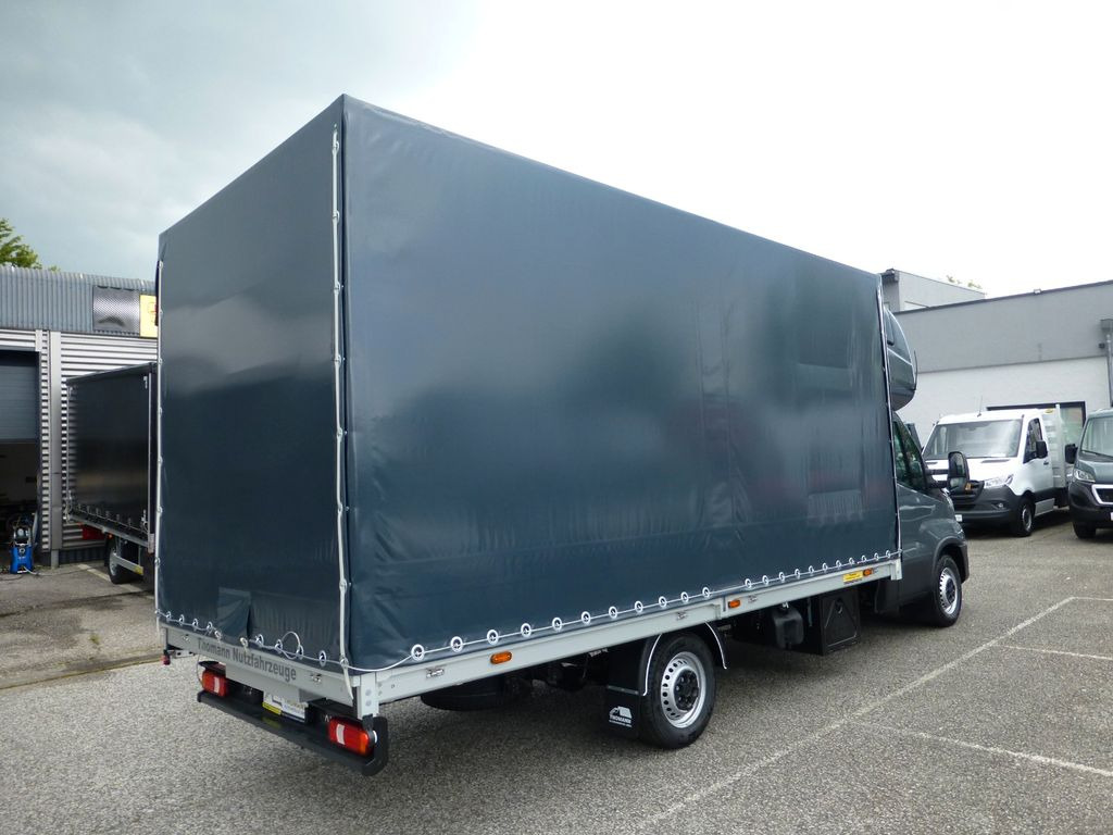 New Curtain side van Iveco Daily 35S18 Pritsche Plane Schlafkabine: picture 6
