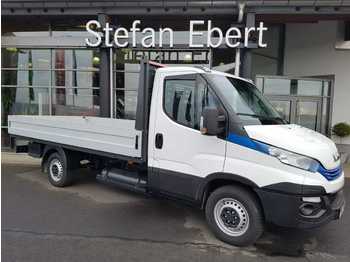 Open body delivery van Iveco Daily 35 S 14 N A8 Erdgas Tempo+Klima+AHK: picture 1