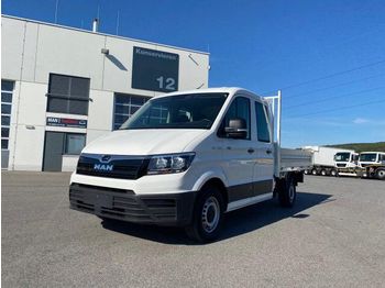 Open body delivery van, Combi van MAN TGE 3.140 4x4 Doppelkabine: picture 1