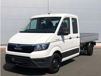 Open body delivery van Volkswagen Crafter/MAN TGE 3.180 Pritsche DoKa DAB AHK