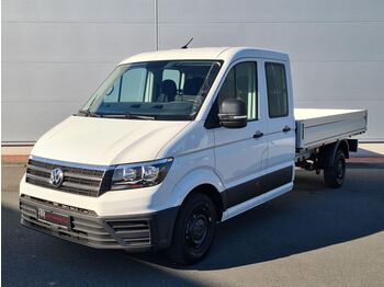 Open body delivery van Volkswagen Crafter Pritsche 35 DOKA lang FWD GRA Sitzh. AHK