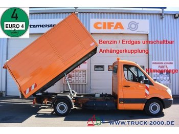 Tipper van Mercedes-Benz Sprinter 316 NTG Müllsammel Fuß-Gehweg Reinigung